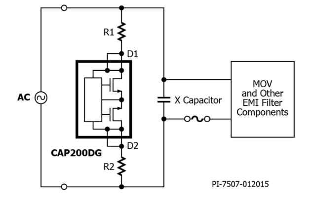 图1.典型应用 - 不是简化的电路。