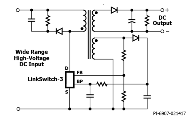 图1。典型应用-不是一个简化电路。